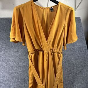 Emery‎ Rose XL Yellow Pantsuit Pap 21 Raccolta Carta